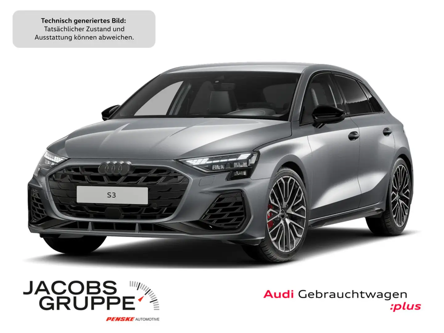 Audi S3 Sportback 2.0 TFSI quattro SONOS*Matrix*R-Kamera * Grau - 1