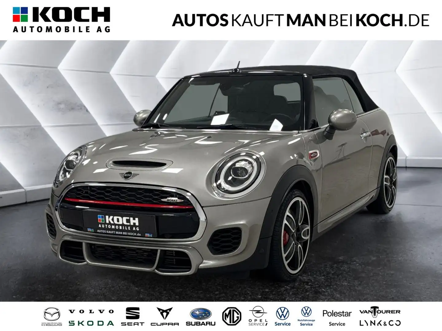 MINI John Cooper Works Cabrio Cabrio John Cooper Works SHZ NAVI KAMERA HUD LED Grau - 1