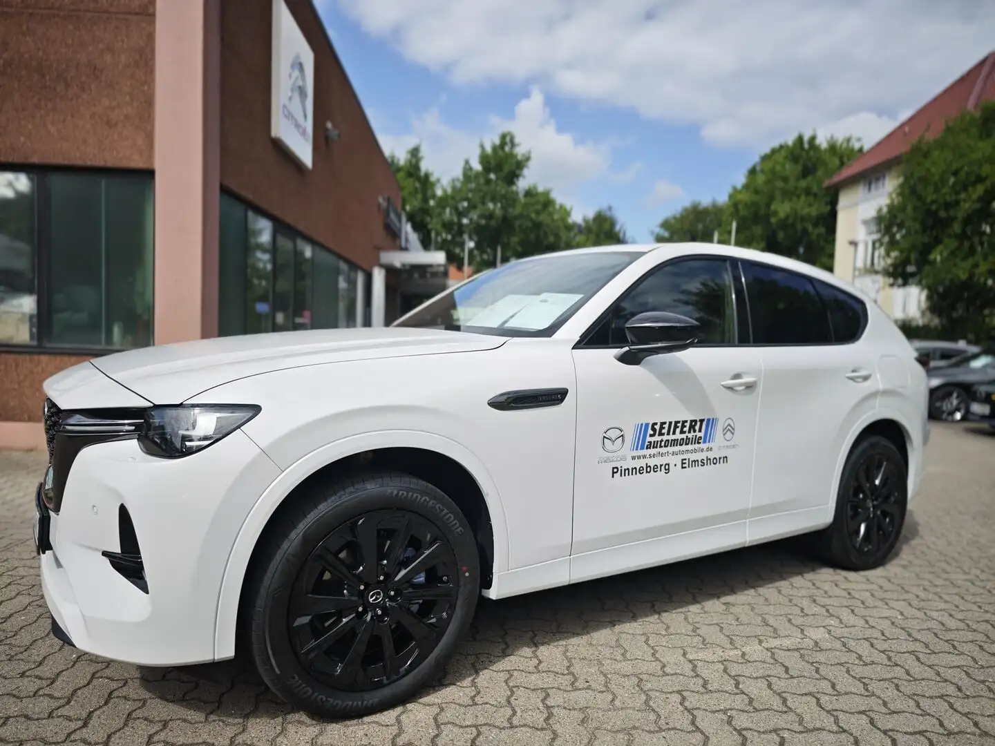 Mazda CX-60 3.3L e-SKYACTIV D 254ps AWD Homura Plus Weiß - 2