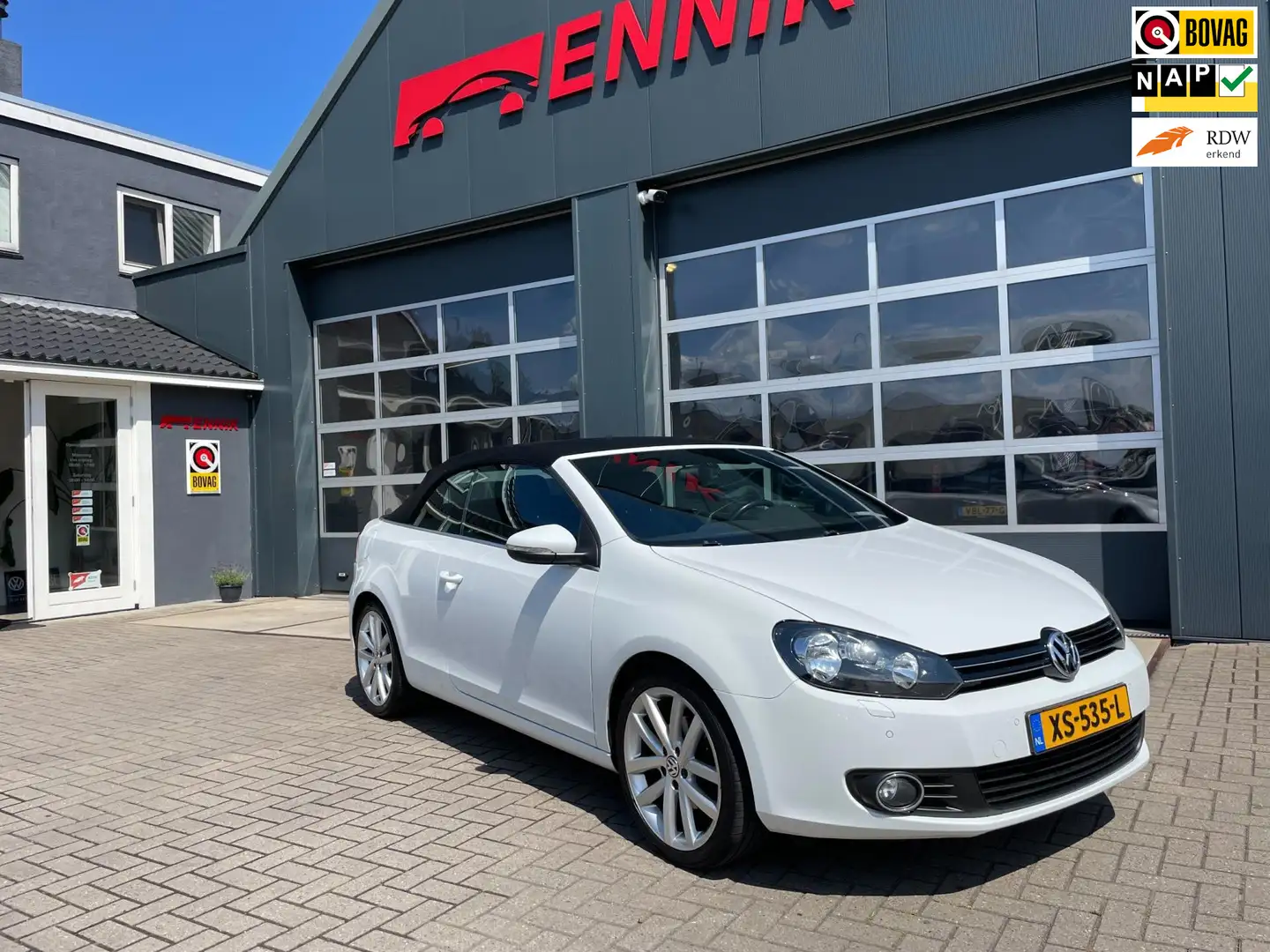 Volkswagen Golf Cabriolet 1.2 TSI BlueMotion Clima Navi Stoelverw. Blanc - 1
