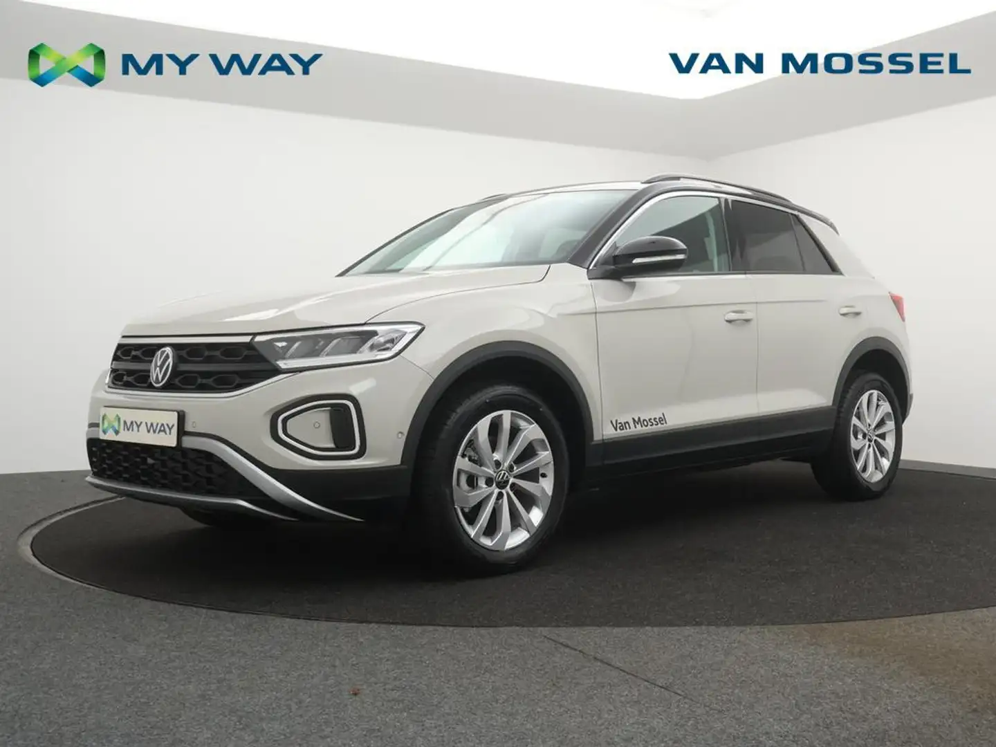 Volkswagen T-Roc T-Roc Life Business 1.0TSI 116PK *NAVI*APP CONNECT Beige - 1