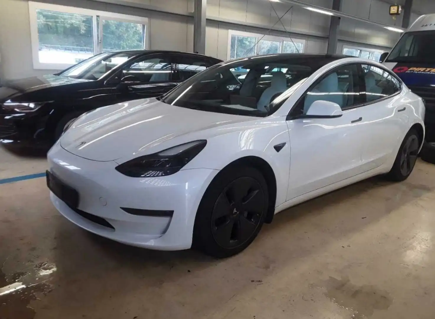 Tesla Model 3 Long Range Dual AWD *LEDER/Weiss* Weiß - 1