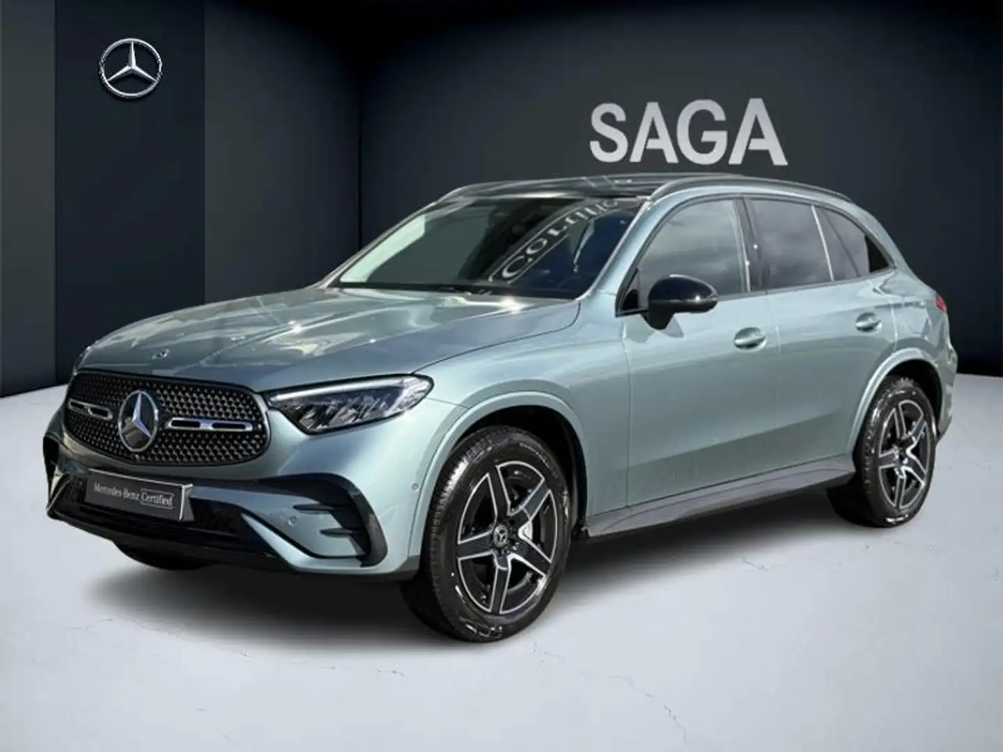 Mercedes-Benz GLC 300 de AMG Pack Night Toit Pano Attelage Vert - 1