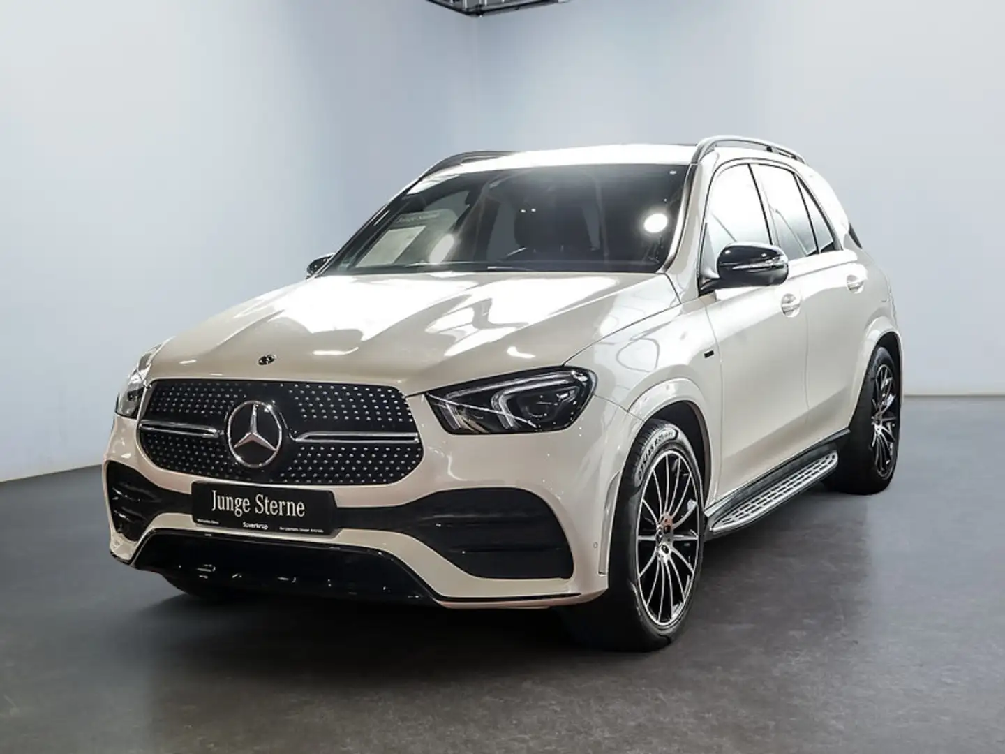 Mercedes-Benz GLE 350 de 4M AMG NIGHT WIDE MULTI 360 AHK DISTR Weiß - 2
