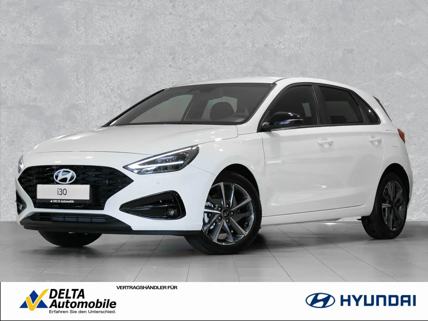 Hyundai i30 FL 1.0 TGDI DCT Advantage Navi Voll-LED Kam Wit - 1
