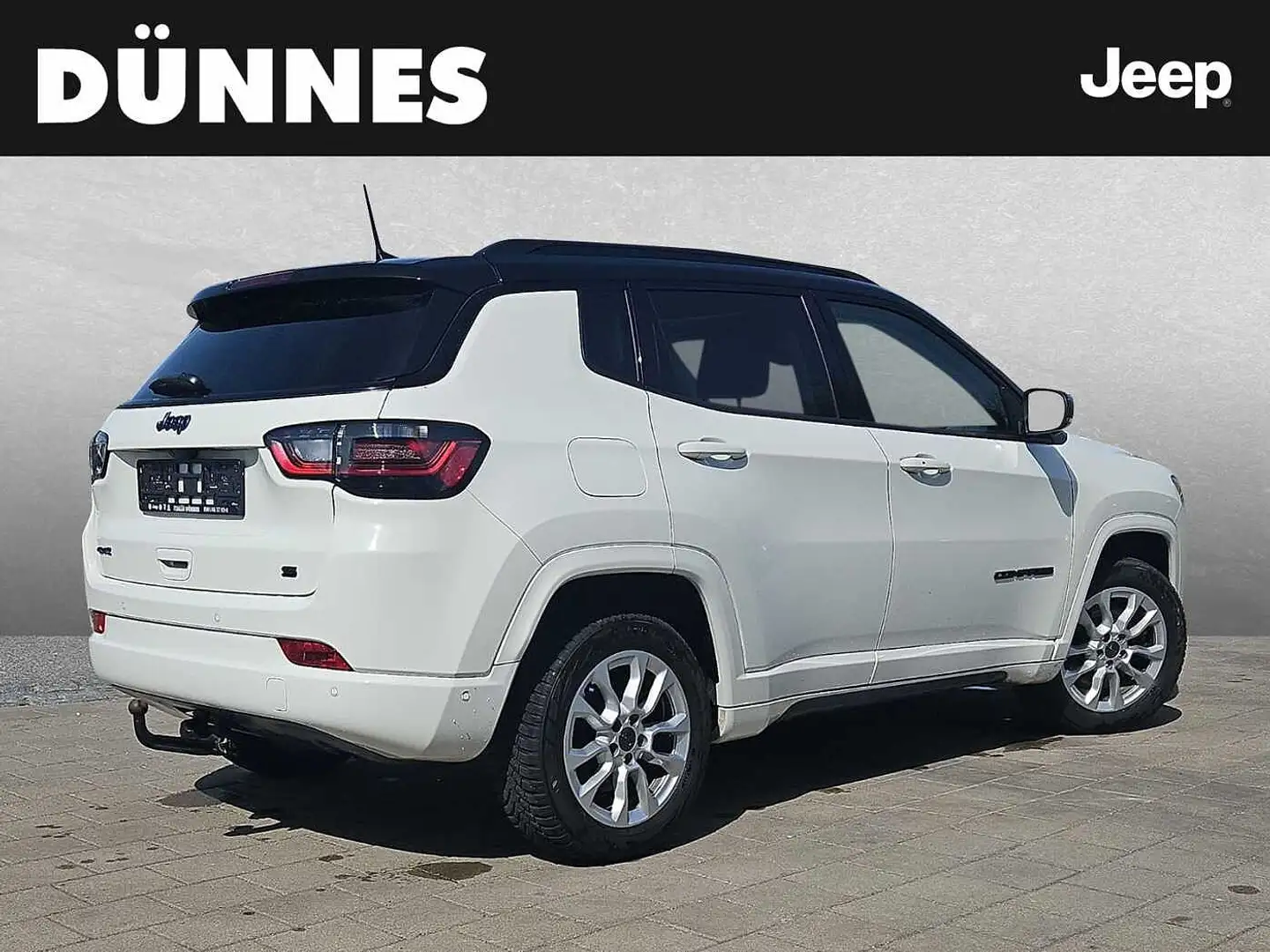 Jeep Compass S PHEV Allrad - AHK + 8-Fach Weiß - 2