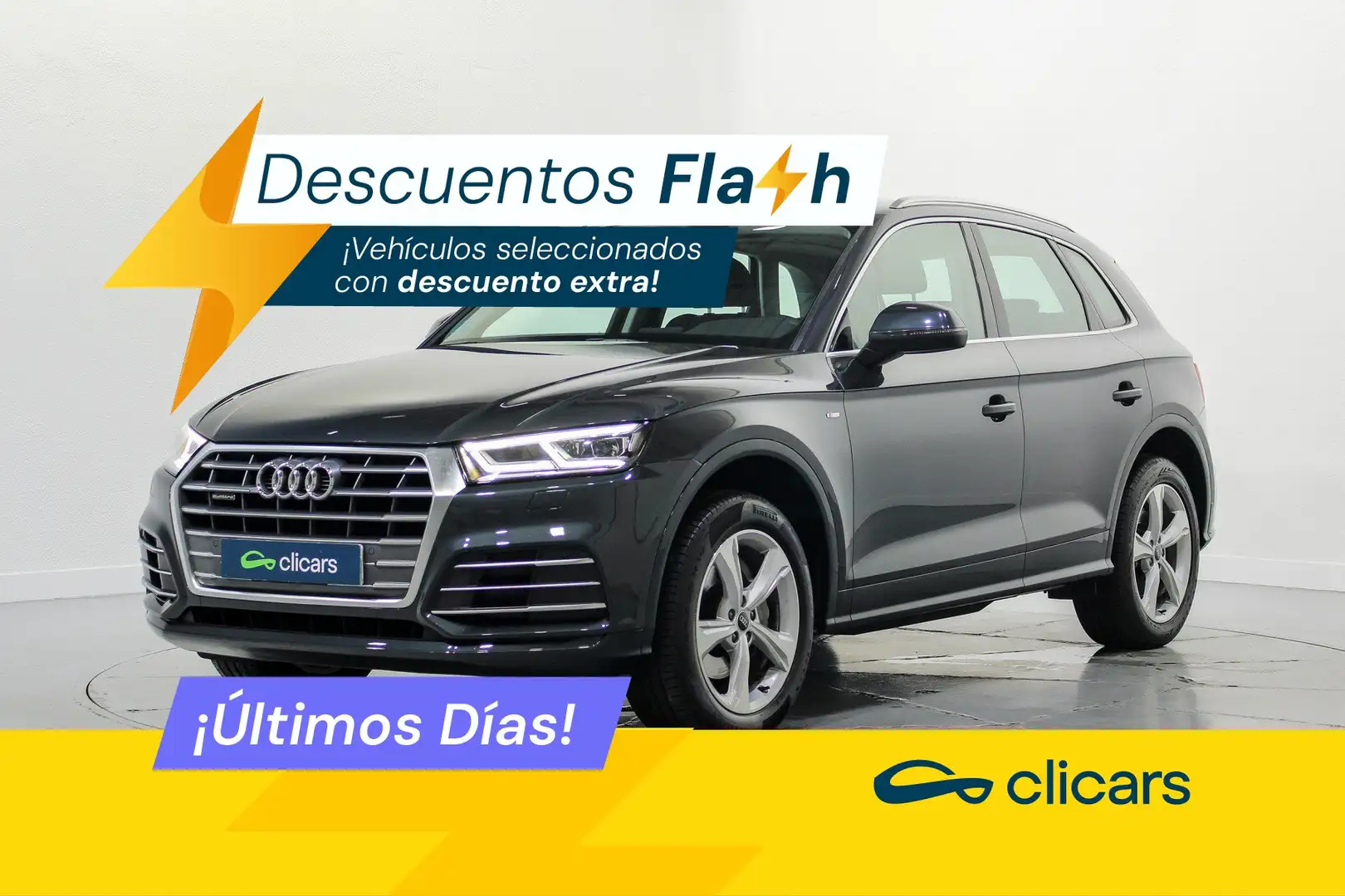Audi Q5 35 TDI S line quattro-ultra S tronic 120kW Gris - 1