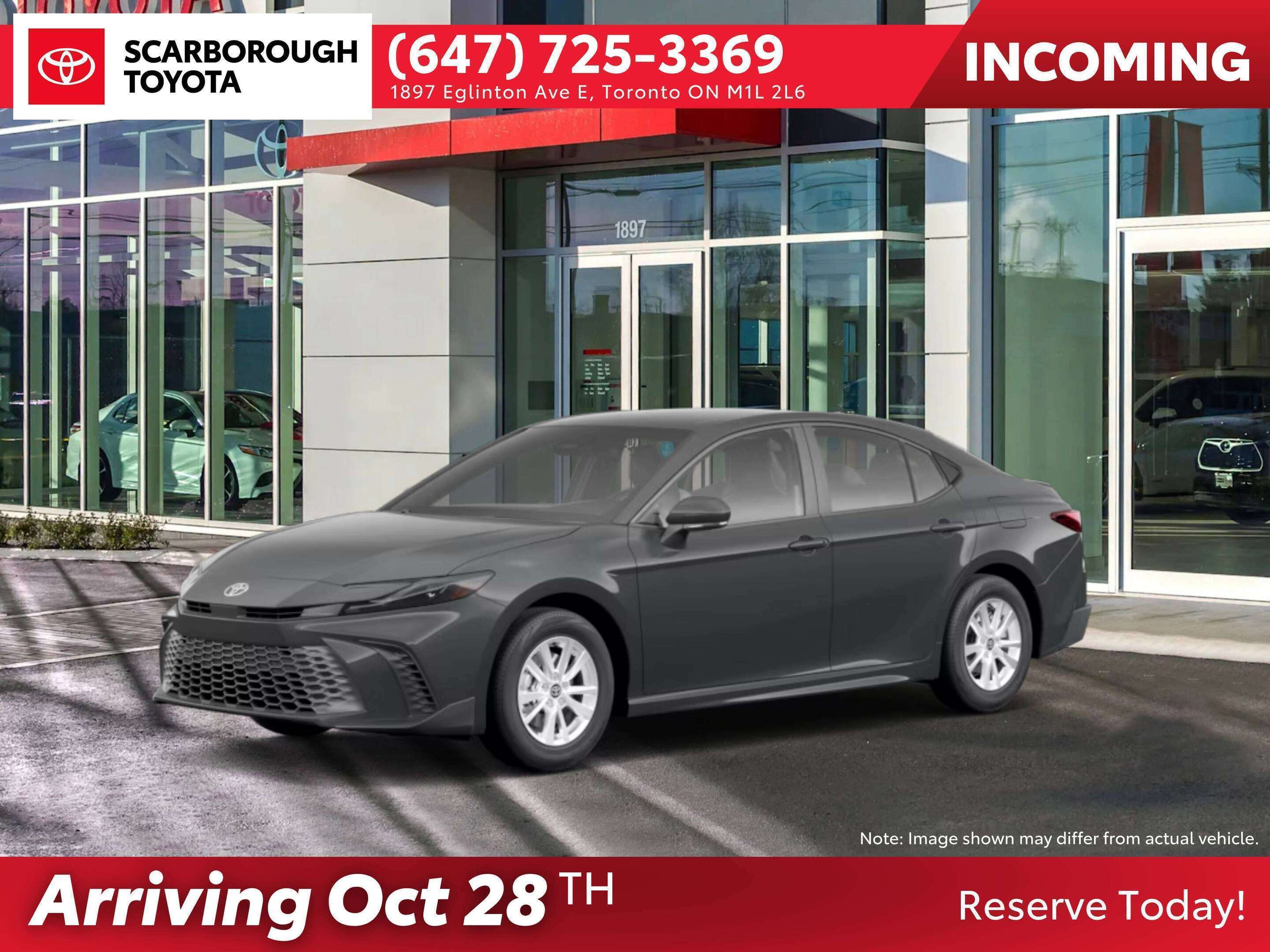 Gray 2027 Toyota Camry Sedan  Automatic