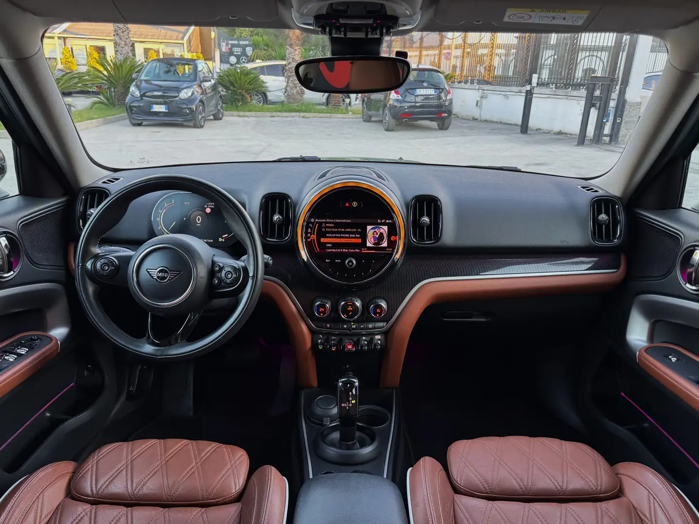 MINI One D Countryman 1.5 D Hype 116CV Auto LED CAM PELLE Vert - 2