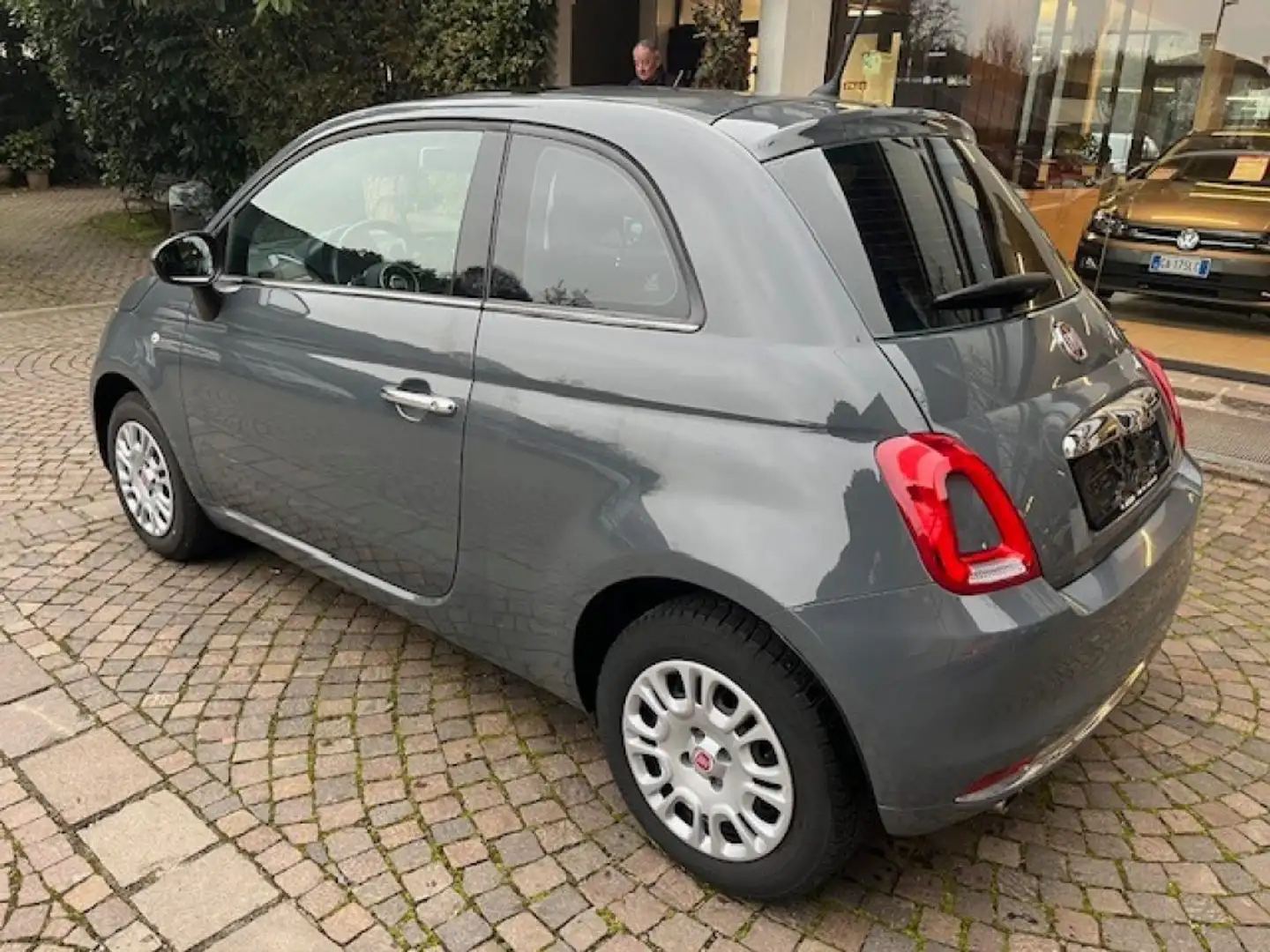 Fiat 500 1.2 Lounge Neopatentati Grijs - 2