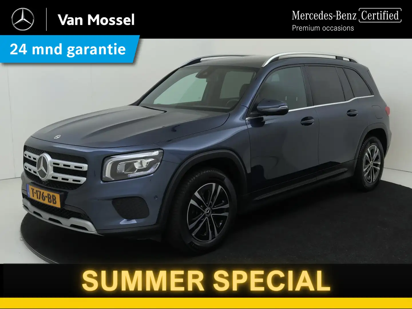 Mercedes-Benz GLB 180 Business Line 7p. / Parkeercamera / Stoelverwarmin Modrá - 1