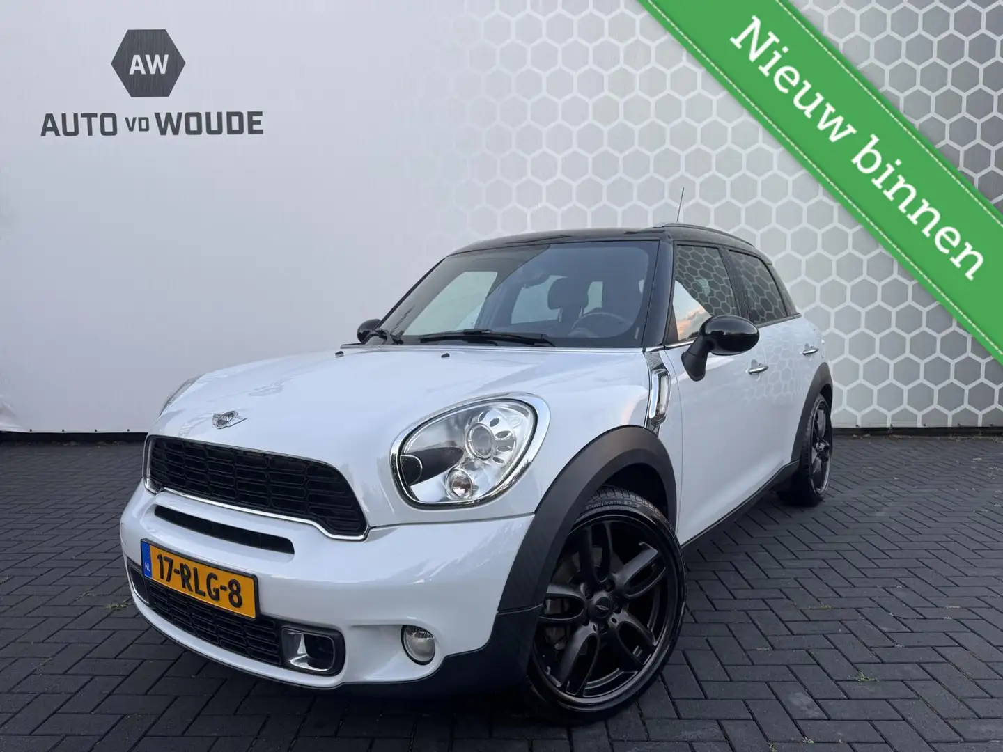 MINI Cooper S Countryman 1.6 Chili Leer Xenon 184PK Weiß - 1