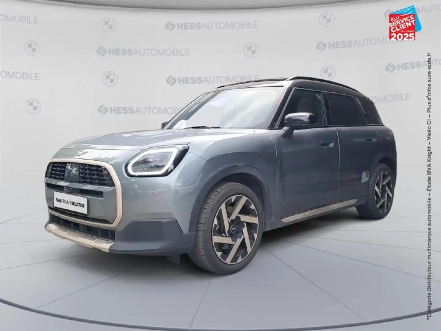 MINI Countryman C C 170ch Favoured DKG7 Touvrant Sieges chauf/cuir GPS Camera Carplay HUD H/Kardon Vert - 1