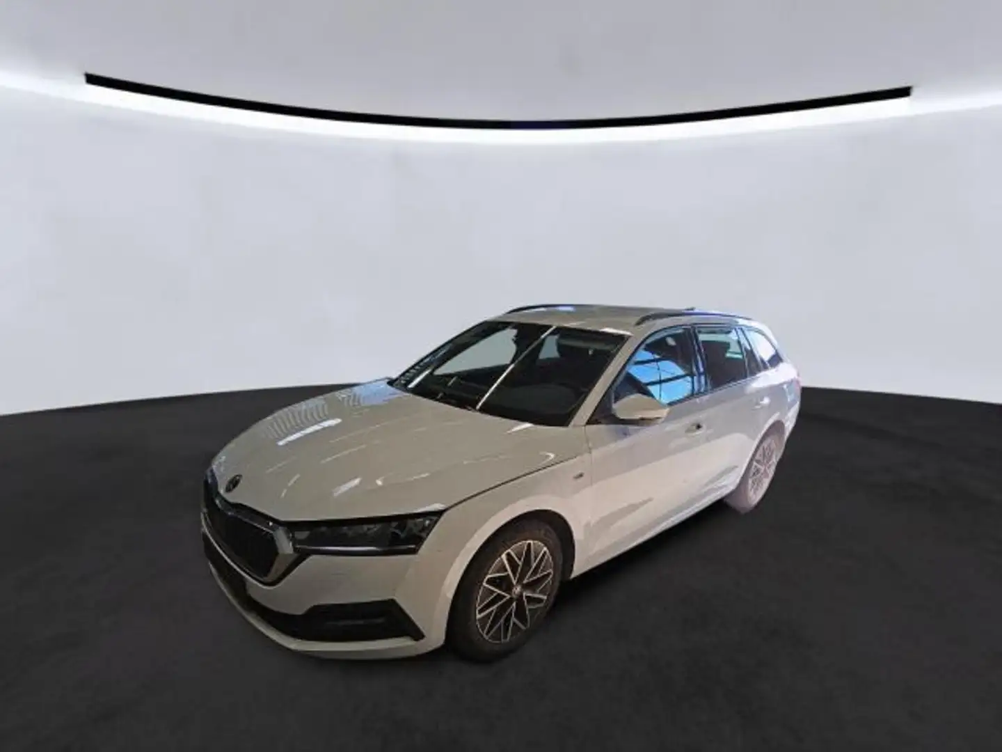 Skoda Octavia Combi 2.0 TDI DSG Clever LED AHK LM17 Weiß - 2