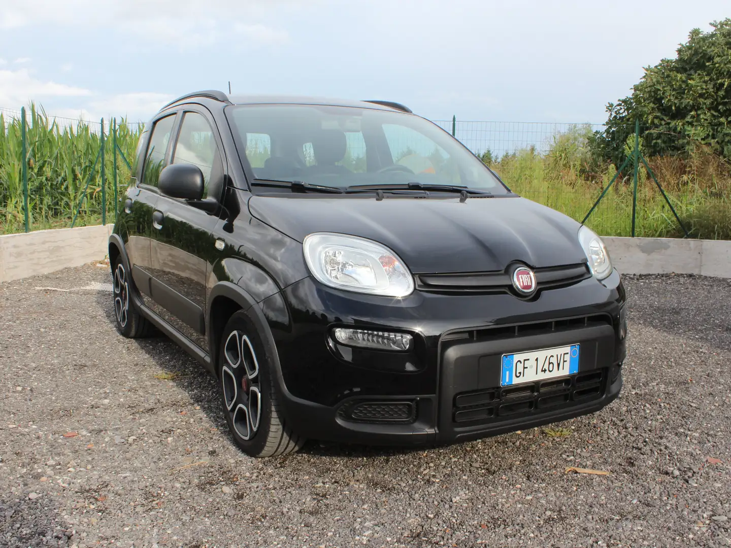 Fiat Panda NEOPATENTATI-CARPLAY-Panda 1.0 hybrid City Life Nero - 2