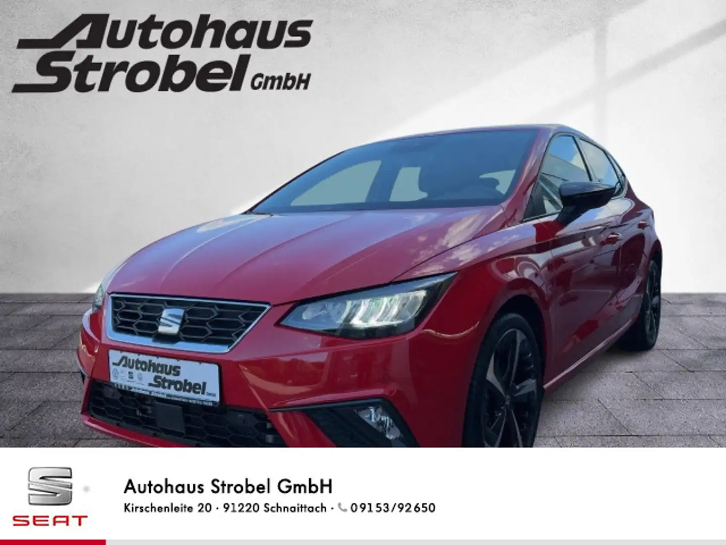 SEAT Ibiza FR-Line 1.0 TSI DSG ACC LED Kamera Sitzhzg Rot - 1