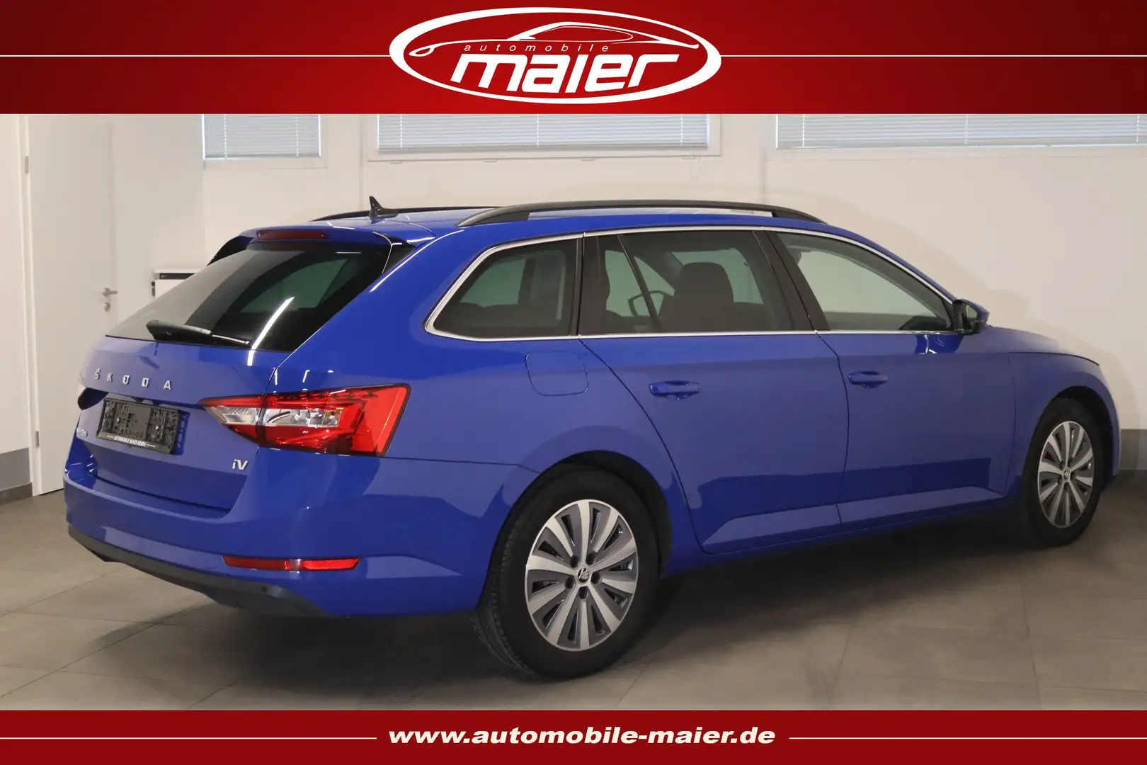 Skoda Superb Combi Ambition iV-NAV-LED-VIRT-KESSY-ACC- Blau - 2