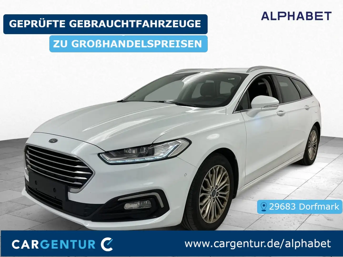 Ford Mondeo 2.0 EcoBlue Titanium AHK ACC BLIS Bílá - 1