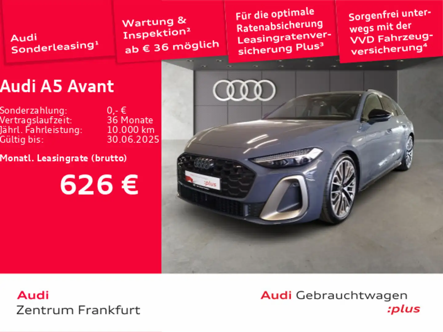 Audi A5 TFSI quattro tronic MatrixLED B&O HuD 3 Grau - 1