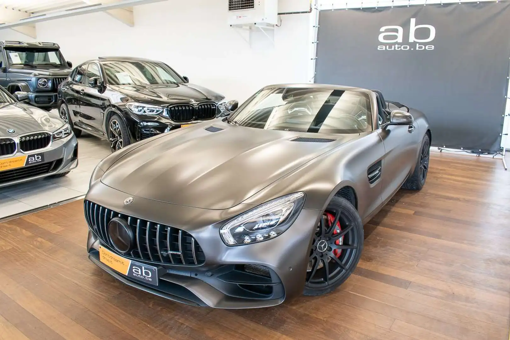 Mercedes-Benz AMG GT ROADSTER V8 BI-T, BURMESTER, DISTRONIC, LED, BT Gris - 2