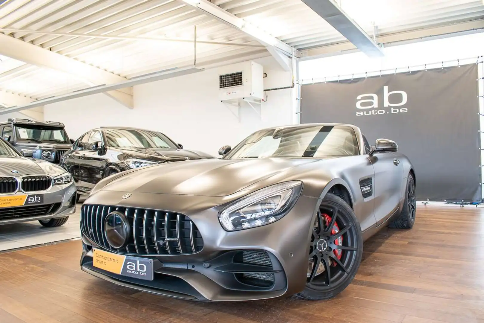 Mercedes-Benz AMG GT ROADSTER V8 BI-T, BURMESTER, DISTRONIC, LED, BT Gris - 1