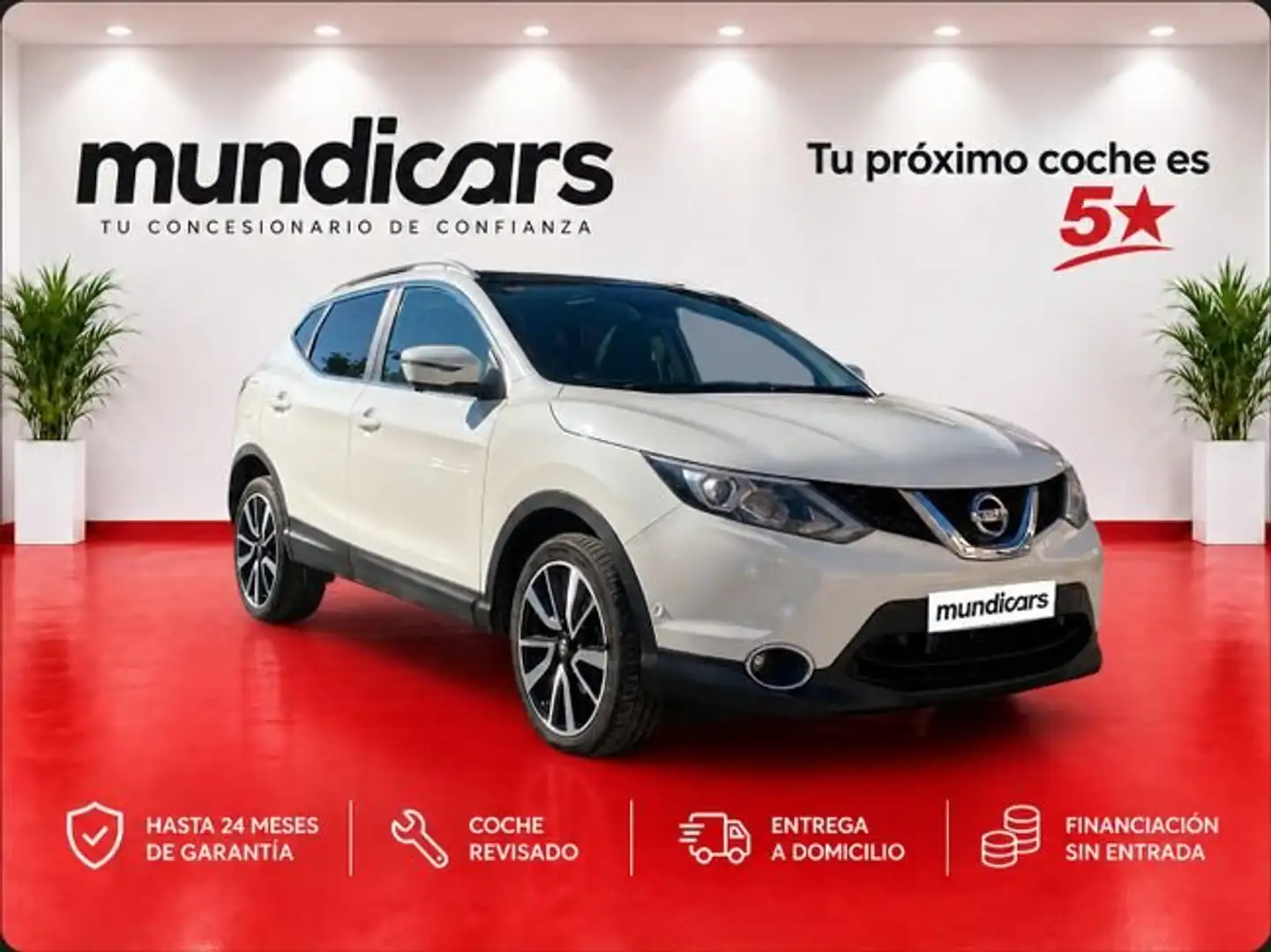 Nissan Qashqai 1.6dCi Tekna 4x2 XTronic Blanco - 1