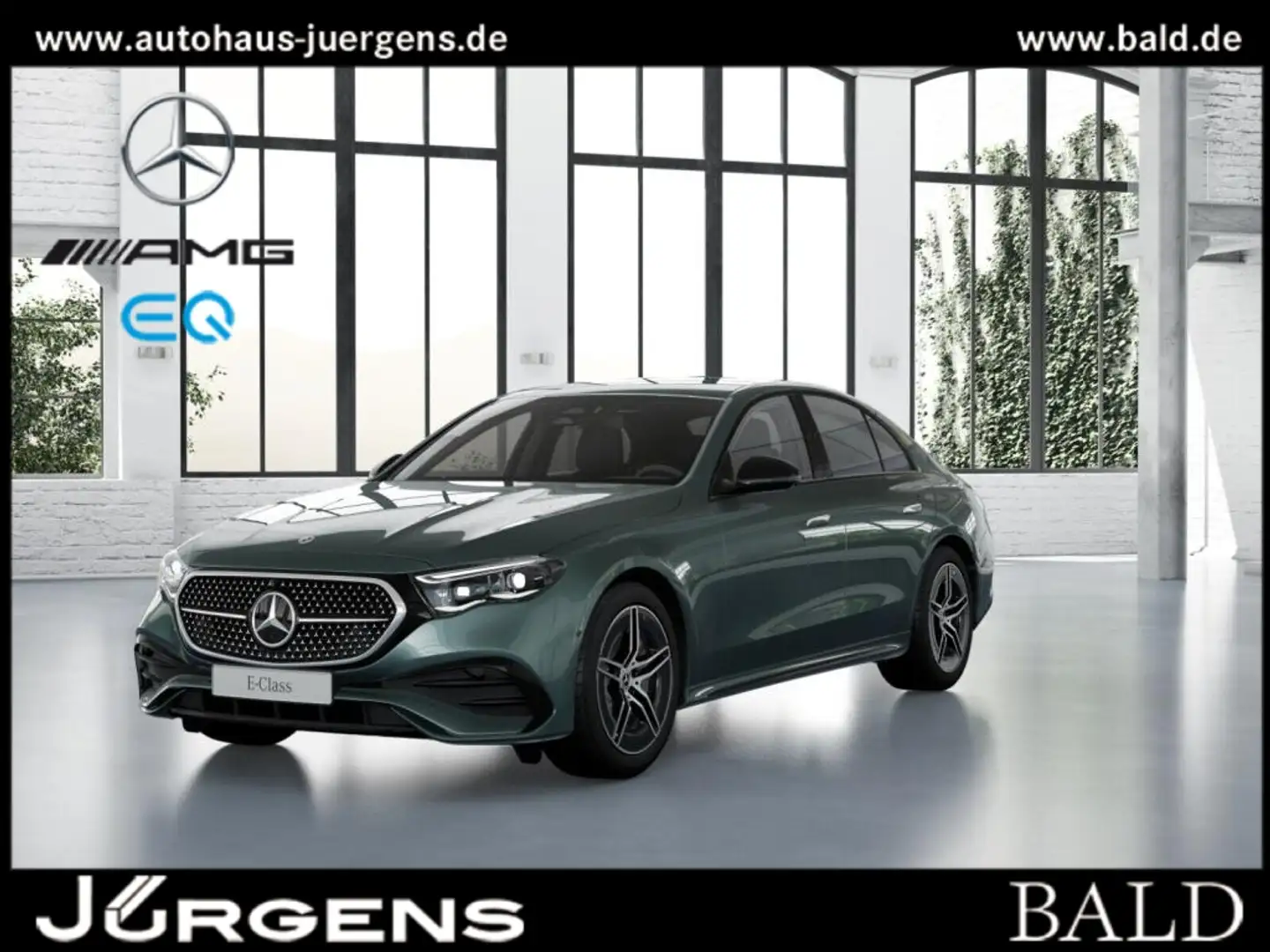 Mercedes-Benz E 300 e AMG-Sport/DIGITAL/360/Night/Distr/19' Silber - 2