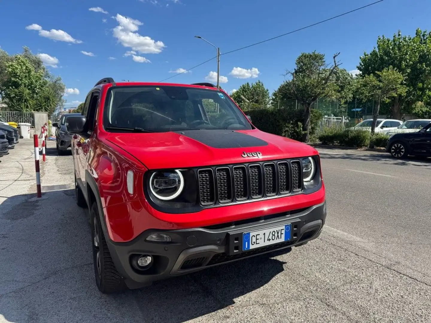 Jeep Renegade PROMO FINANZIAMENTO 1.3 240CV 4xe Trailhawk Rosso - 1