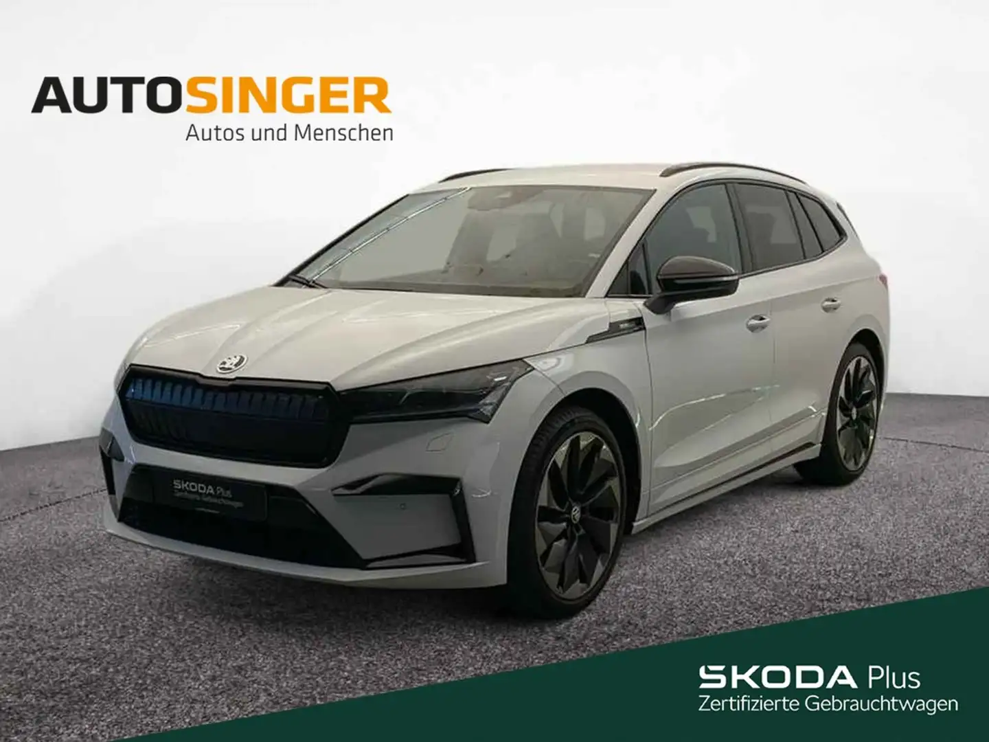 Skoda Enyaq iV 60 Sportline *MATRIX*ACC*21"*R-CAM*SHZ* Weiß - 1