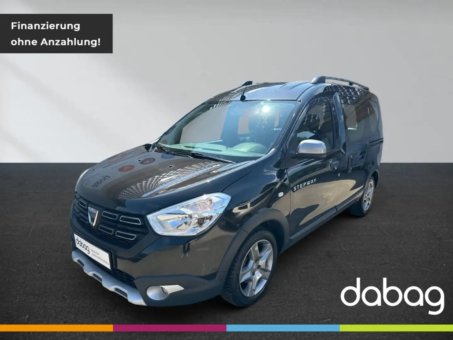 Dacia Dokker TCe 130 GPF Stepway Kamera AHK SHZ Noir - 1