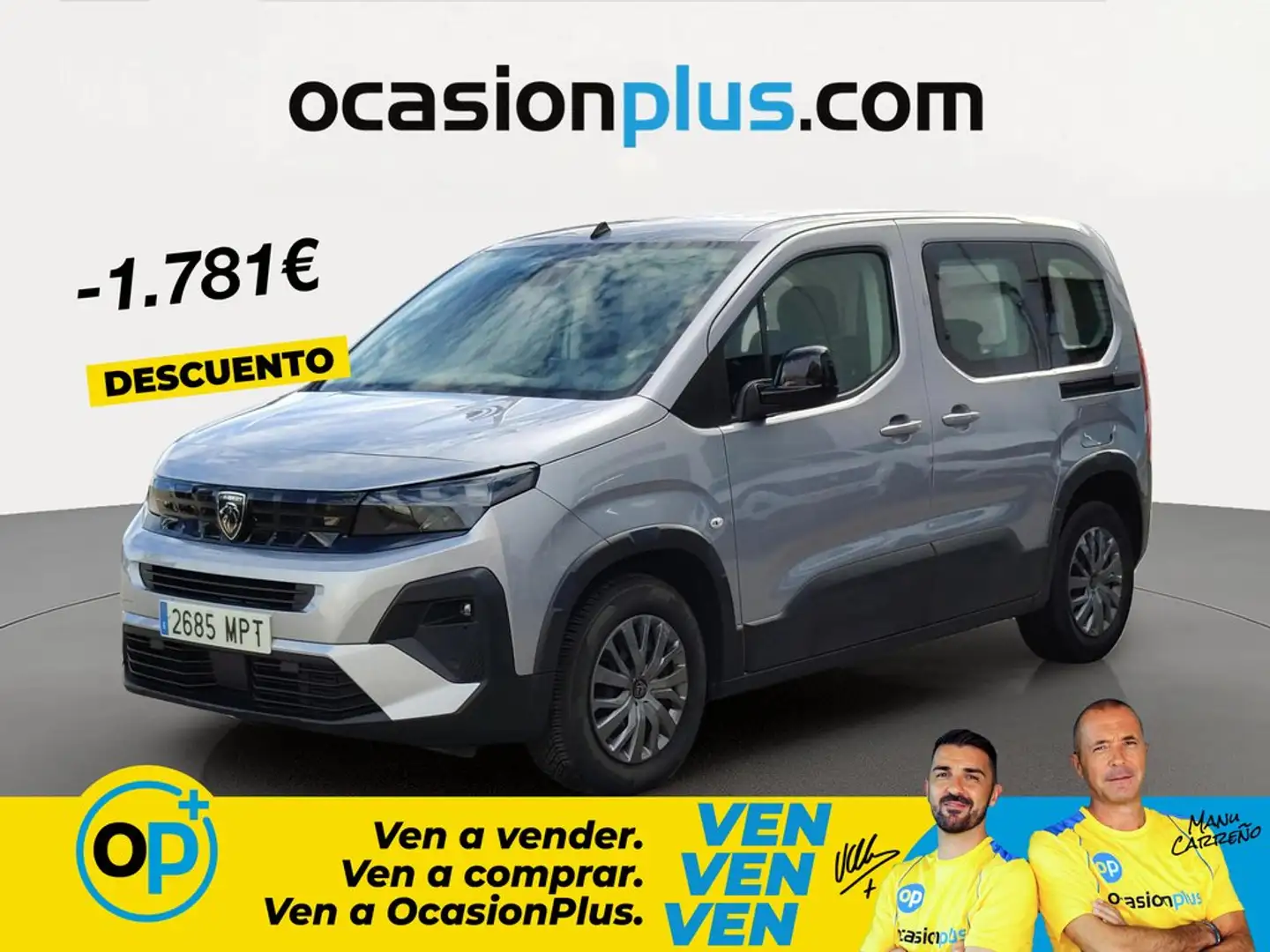 Peugeot Rifter 1.5BlueHDi S&S Standard Allure 100 Gris - 1