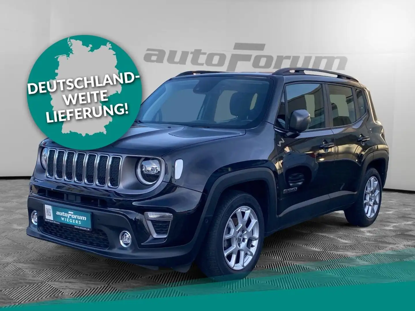 Jeep Renegade 1.0 T-GDI Limited FWD Kamera+SHZ+AHK Schwarz - 1