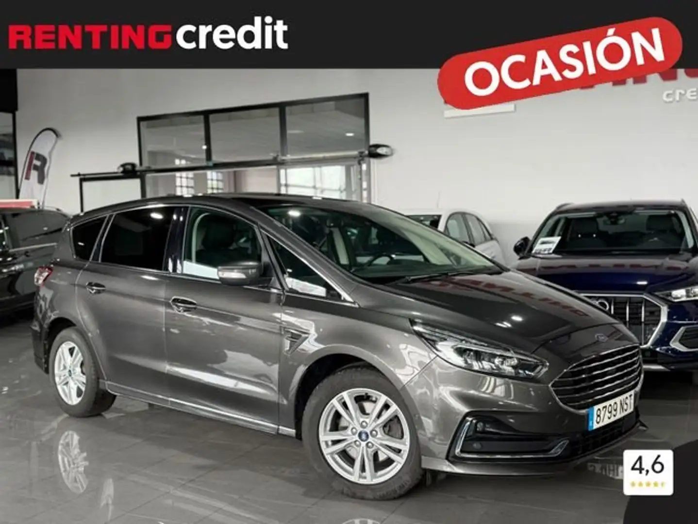 Ford S-Max 2.0TDCi Panther Titanium Powershift 150 Gris - 1