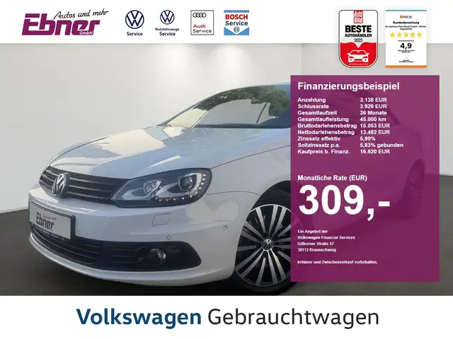 Volkswagen Eos BLACK STYLE PREMIUM 2.0TSI DSG 1.HAND! KAMERA+XENO