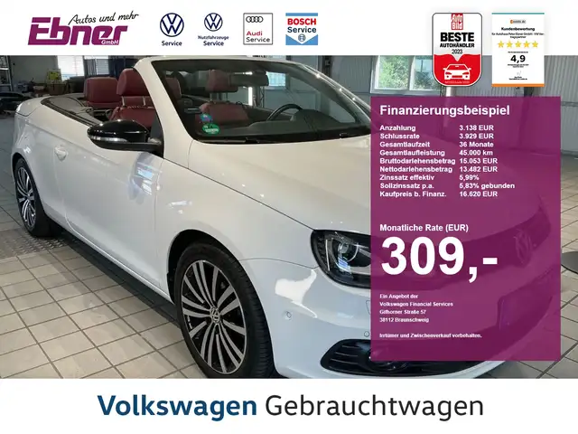 Volkswagen Eos BLACK STYLE PREMIUM 2.0TSI DSG 1.HAND! KAMERA+XENO