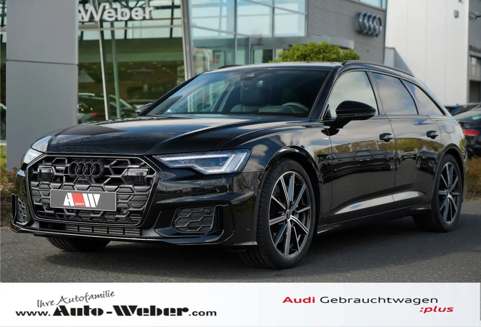Audi A6 Avant 50TFSIe 2x S-LINE PANO MATRIX HuD B&O Schwarz - 1