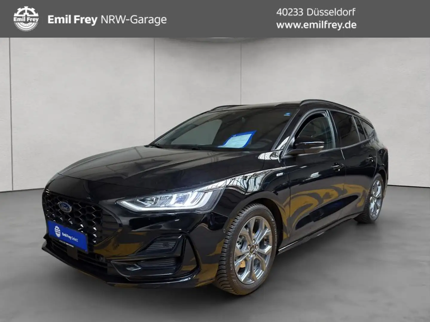 Ford Focus Turnier 1.0 EcoBoost Hybrid Aut. ST-LINE X Schwarz - 1