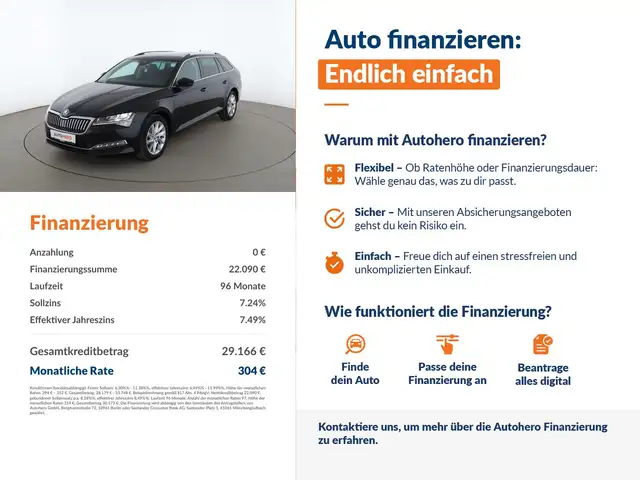 Skoda Superb view 2