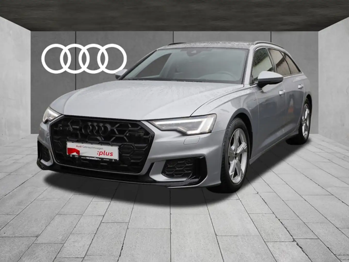 Audi A6 Avant 50 TDI quattro S line LM20 Pano HuD AHK M... Argent - 2