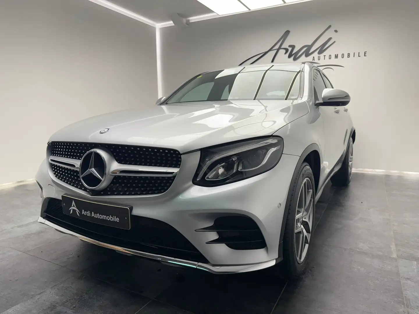Mercedes-Benz GLC 250 Coupé 4-Matic *PACK AMG*GARANTIE*CAMERA 360* Argent - 1
