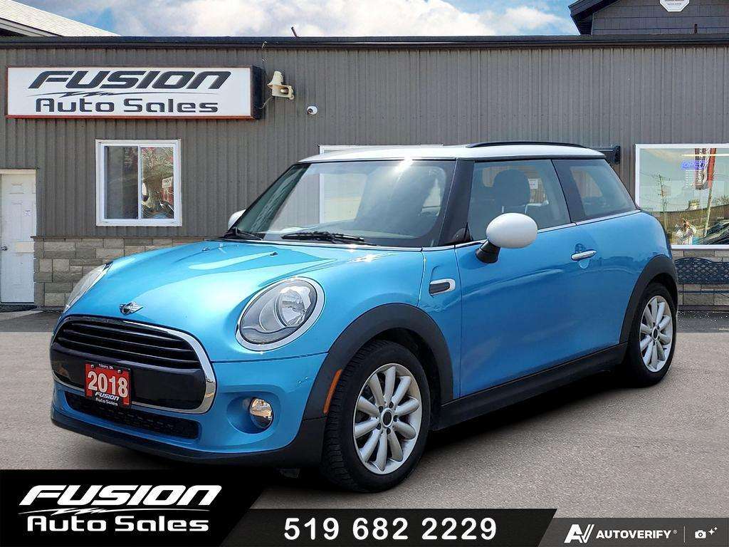 2018 MINI 3 Door COOPER-LEATHER-SUNROOF-BLUETOOTH