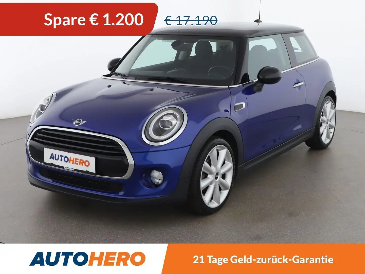 MINI Cooper D Cooper D *TEMPO*BT*SHZ*KLIMAAUTO* Blau - 1