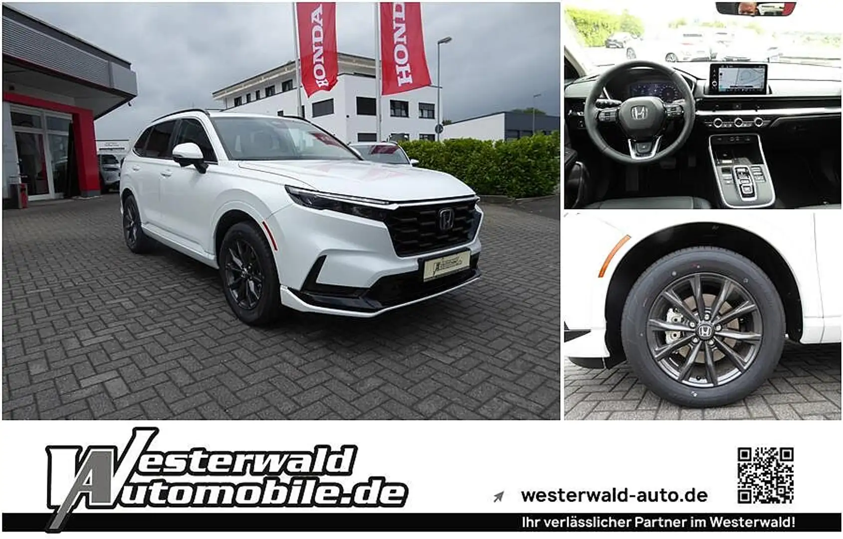 Honda CR-V Hybrid e:HEV 2.0 i-MMD 2WD Elegance Weiß - 1