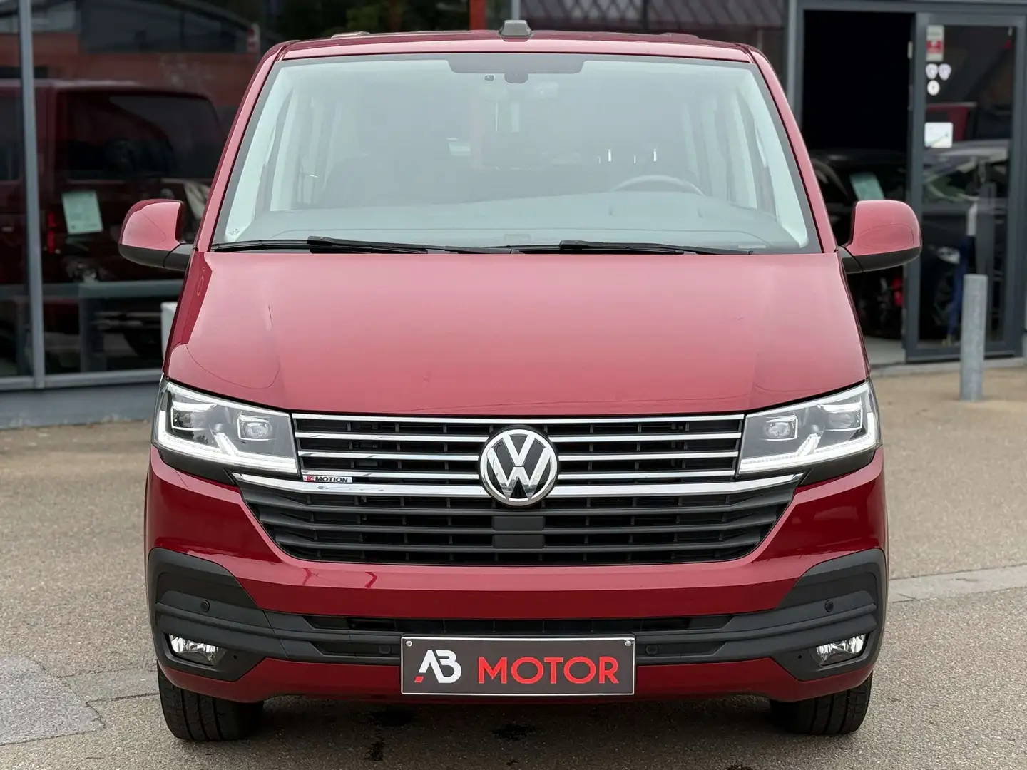 Volkswagen T6.1 Multivan BULLI 2.0TDI BOITE AUTO DSG 4MOTION 204CV 7PL ACC Rouge - 2