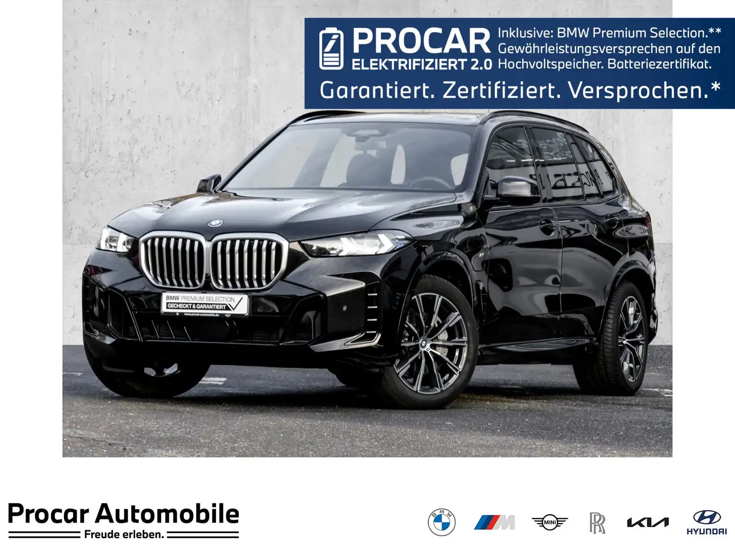 BMW X5 xDrive50e ADAPT.LED+H/K+DA PROF+HuD+SHZ Vu.H Schwarz - 1