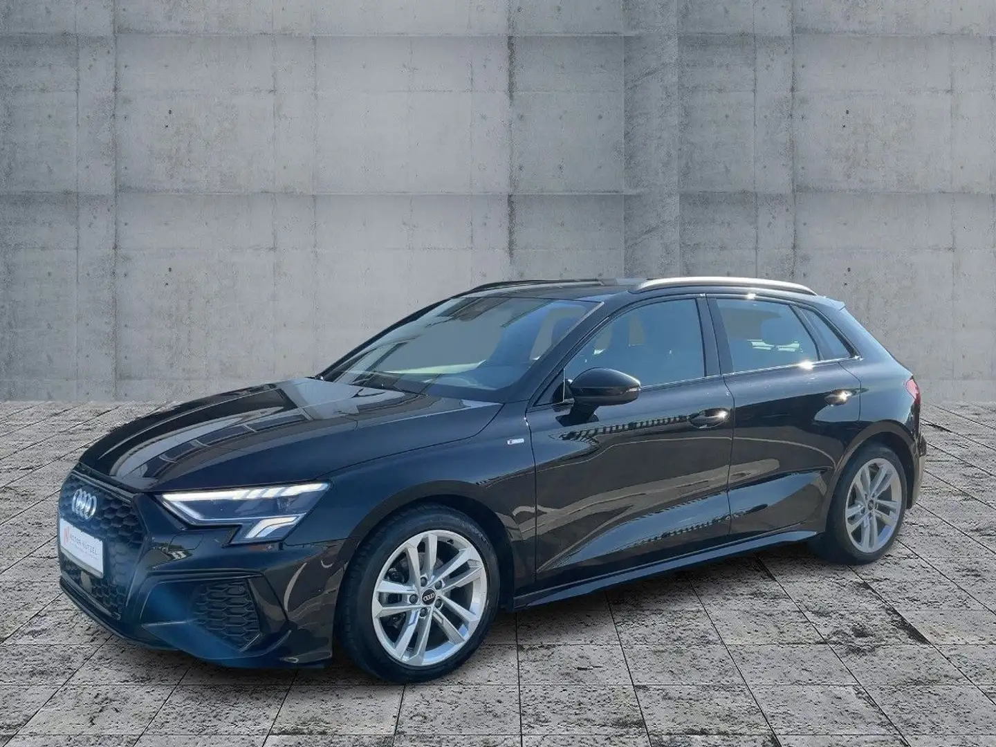 Audi A3 35 1.5 TFSI S-TR S-LINE LED+NAV+SHZ Schwarz - 2