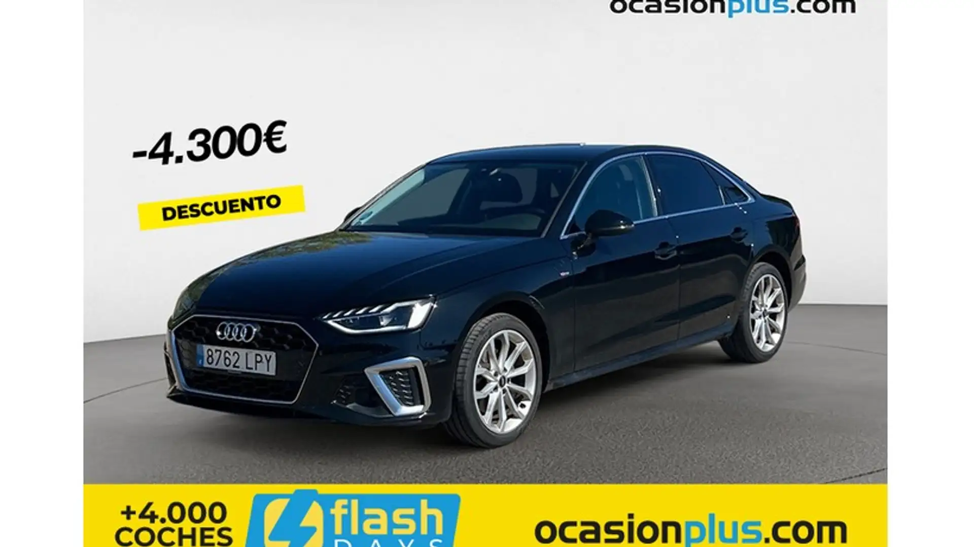 Audi A4 30 TDI S line S tronic 100kW Negro - 1
