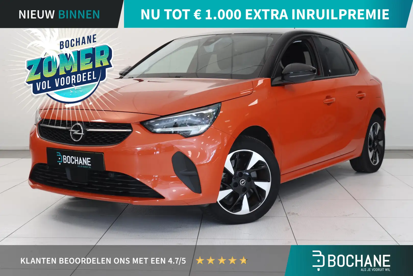 Opel Corsa-e GS Line 50 kWh | Camera | Climate control | AppleC Orange - 1