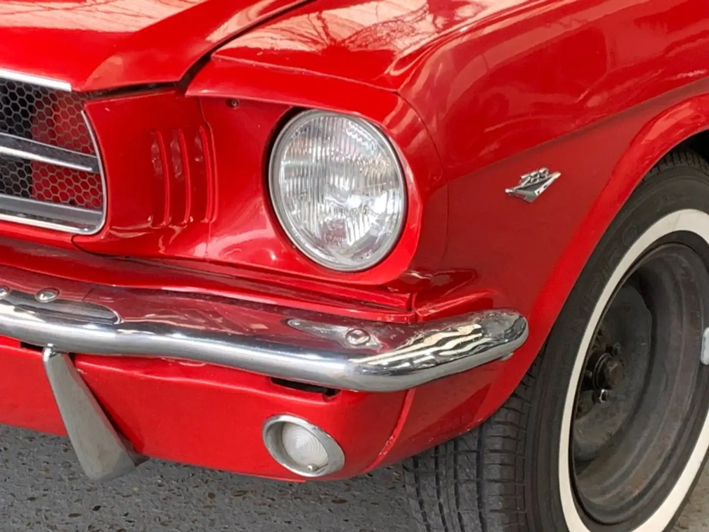 Ford Mustang FASTBACK 1965 / 289CI / BOITE MECA Rouge - 2