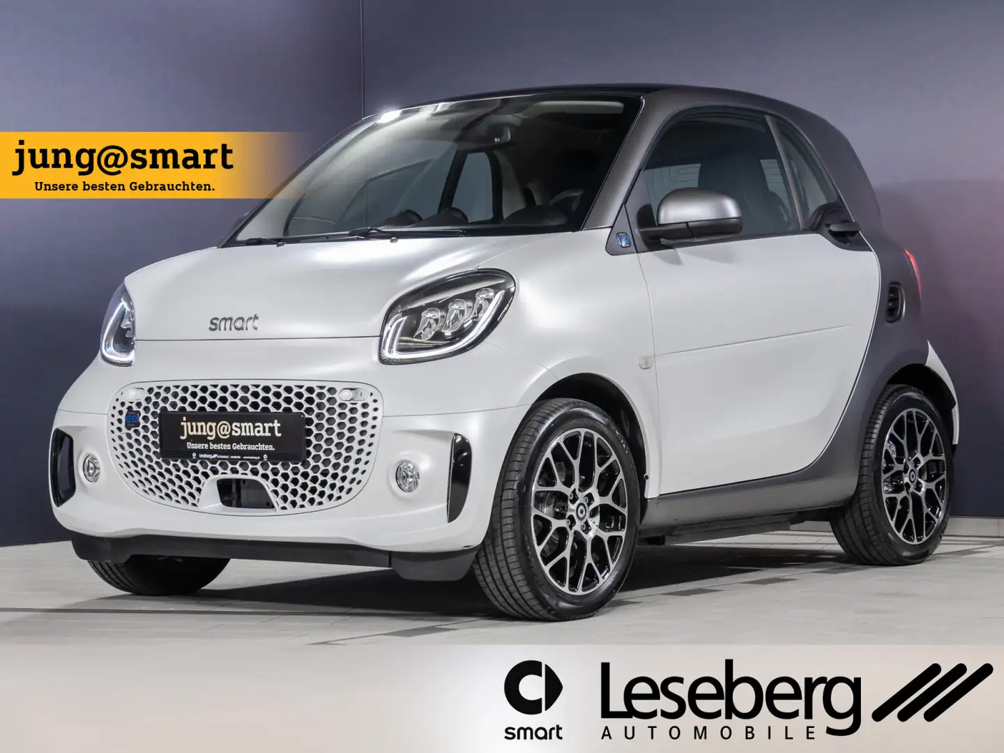 smart forTwo ForTwo Coupé EQ Prime LED/Pano/22 kW/JBL/Kamera/ Weiß - 1